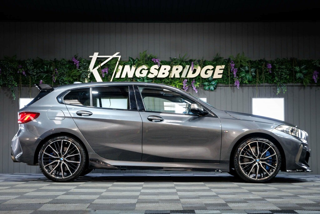 BMW 1 Series M135i Hatchback Xdrive Euro 6 Ss KX70HYR Grey #4