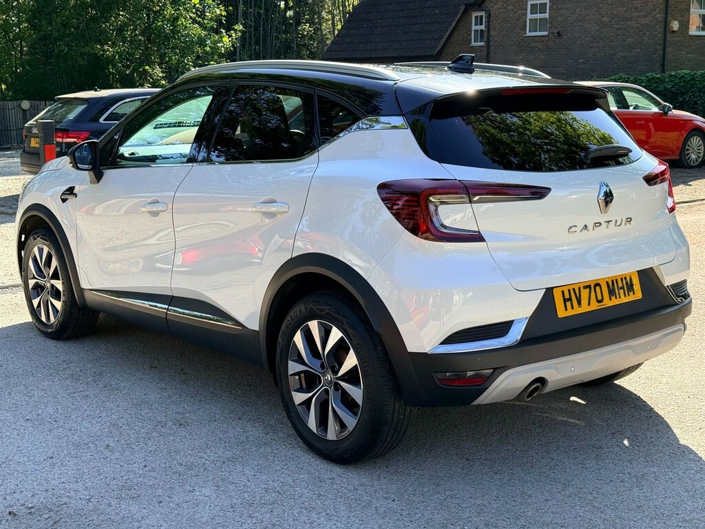 Renault Captur 1.3 Tce S Edition Euro 6 Ss HV70MHM White #5