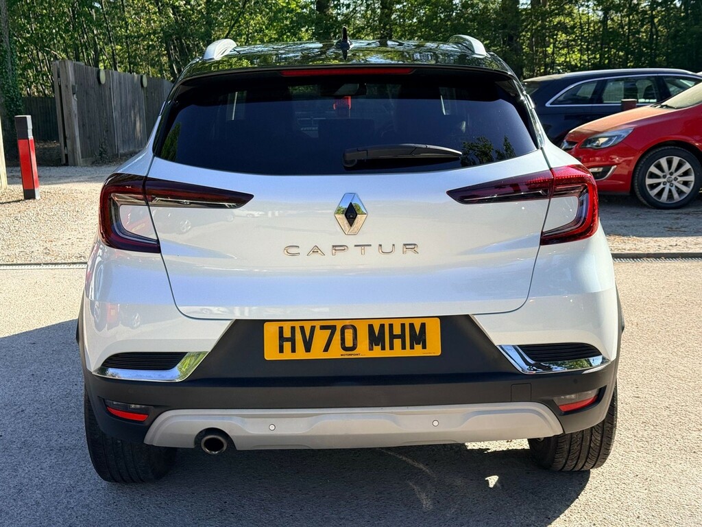 Renault Captur 1.3 Tce S Edition Euro 6 Ss HV70MHM White #6