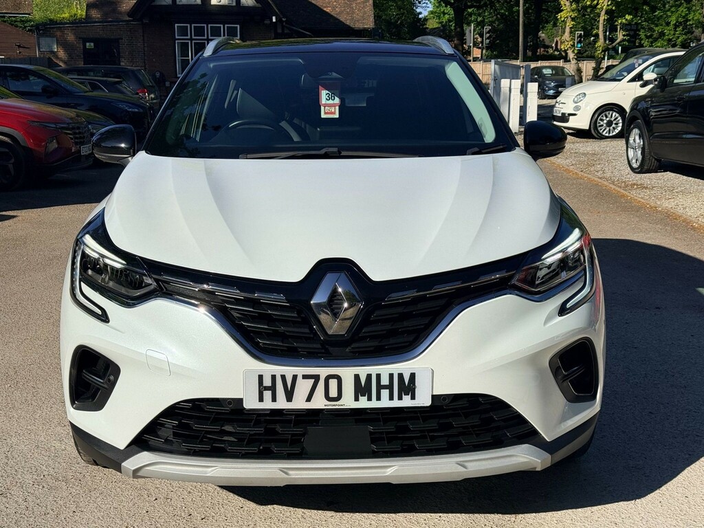 Renault Captur 1.3 Tce S Edition Euro 6 Ss HV70MHM White #2