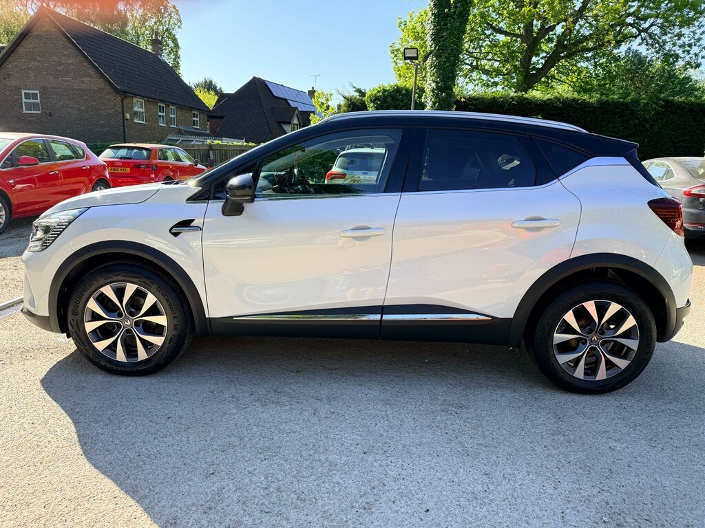 Renault Captur 1.3 Tce S Edition Euro 6 Ss HV70MHM White #4