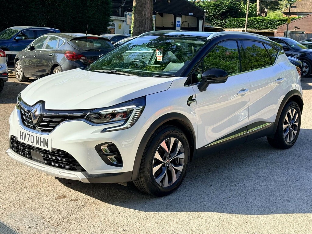 Renault Captur 1.3 Tce S Edition Euro 6 Ss HV70MHM White #3