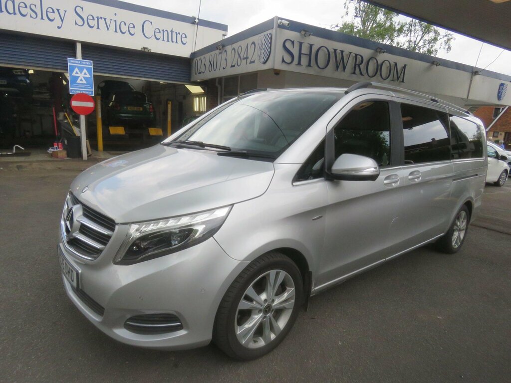 Mercedes-Benz V Class 2.2 V250d Bluetec Sport G-tronic Euro 6 Ss Silver #2