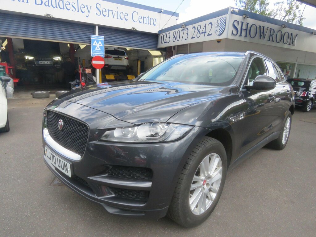 Jaguar F-Pace 2.0 D180 Portfolio Awd Euro 6 Ss LJ70UUN Grey #2
