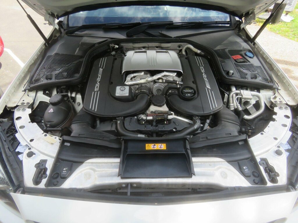 Mercedes-Benz C Class 4.0 C63 V8 Biturbo Amg S Spds Mct Euro 6 Ss C24DRM White #5