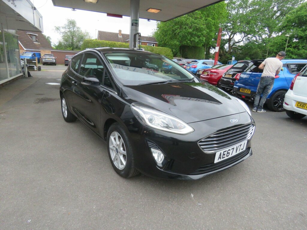 Ford Fiesta 1.1 Ti-vct Zetec Euro 6 Ss AE67VTJ Black #3