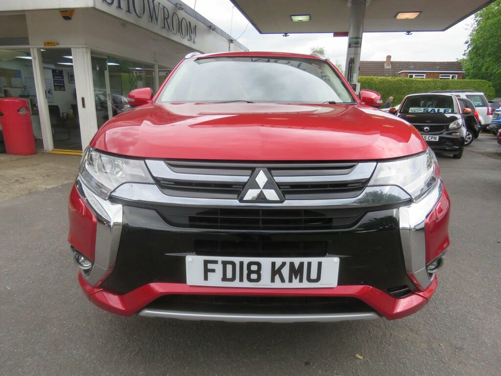 Mitsubishi Outlander 2.0H 12Kwh 4H Cvt 4Wd Euro 6 Ss FD18KMU Red #4