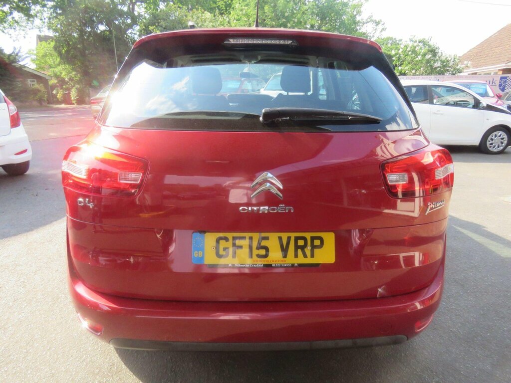 Citroen C4 Picasso 1.6 E-hdi Exclusive Etg6 Euro 5 Ss GF15VRP Red #5