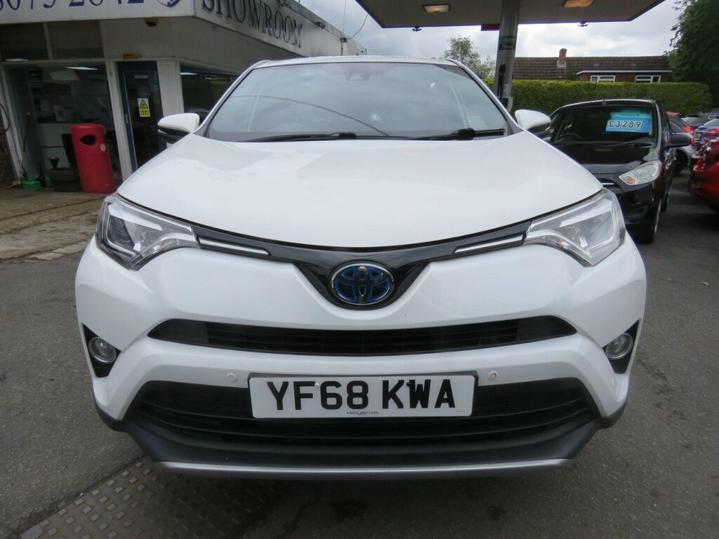 Toyota Rav 4 2.5 Vvt-h Design Cvt 4Wd Euro 6 Ss YF68KWA White #5