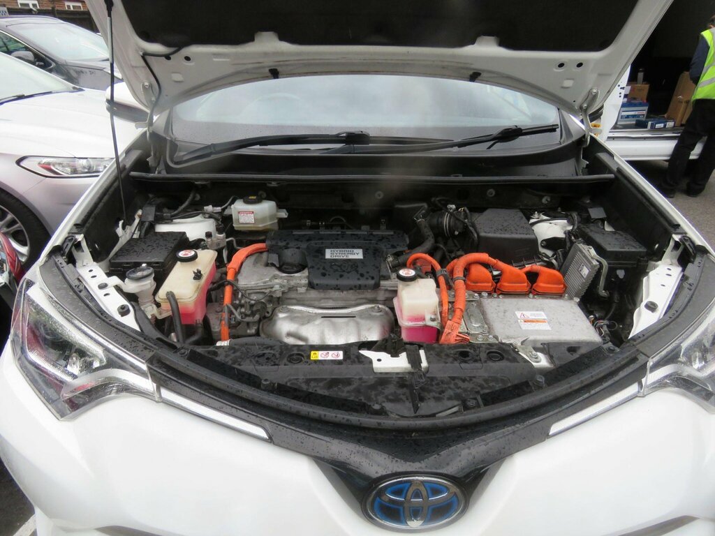 Toyota Rav 4 2.5 Vvt-h Design Cvt 4Wd Euro 6 Ss YF68KWA White #6
