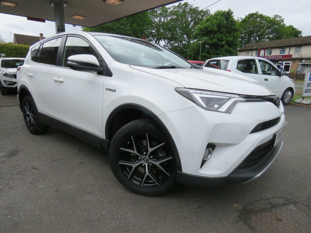 Toyota Rav 4 2.5 Vvt-h Design Cvt 4Wd Euro 6 Ss YF68KWA White #2