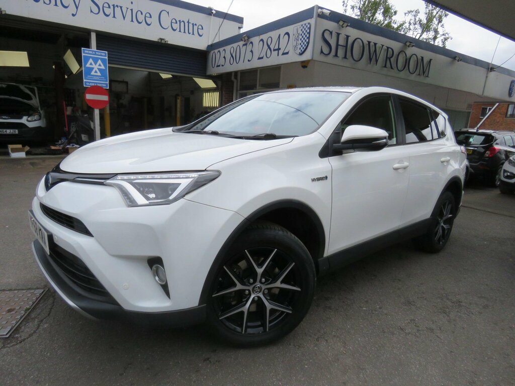 Toyota Rav 4 2.5 Vvt-h Design Cvt 4Wd Euro 6 Ss White