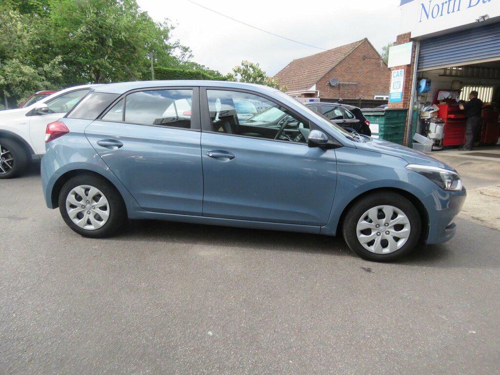 Hyundai I20 1.2 S Air Euro 6 EX18DHD Blue #5