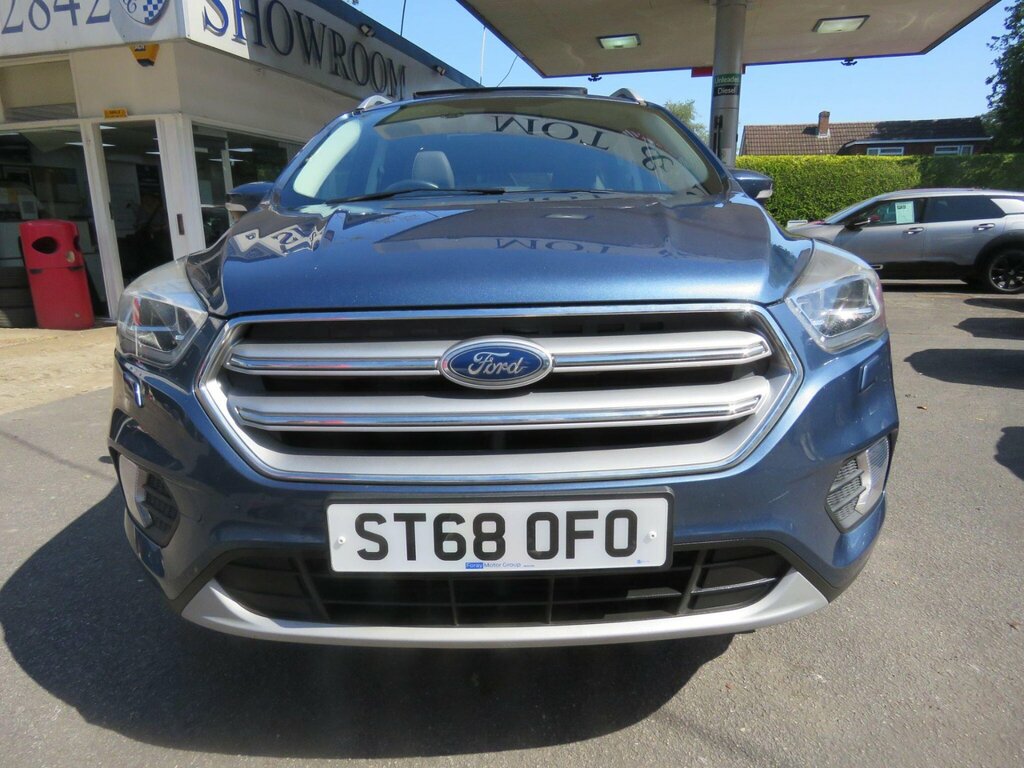Ford Kuga 2.0 Tdci Titanium X Awd Euro 6 Ss ST68OFO Blue #3