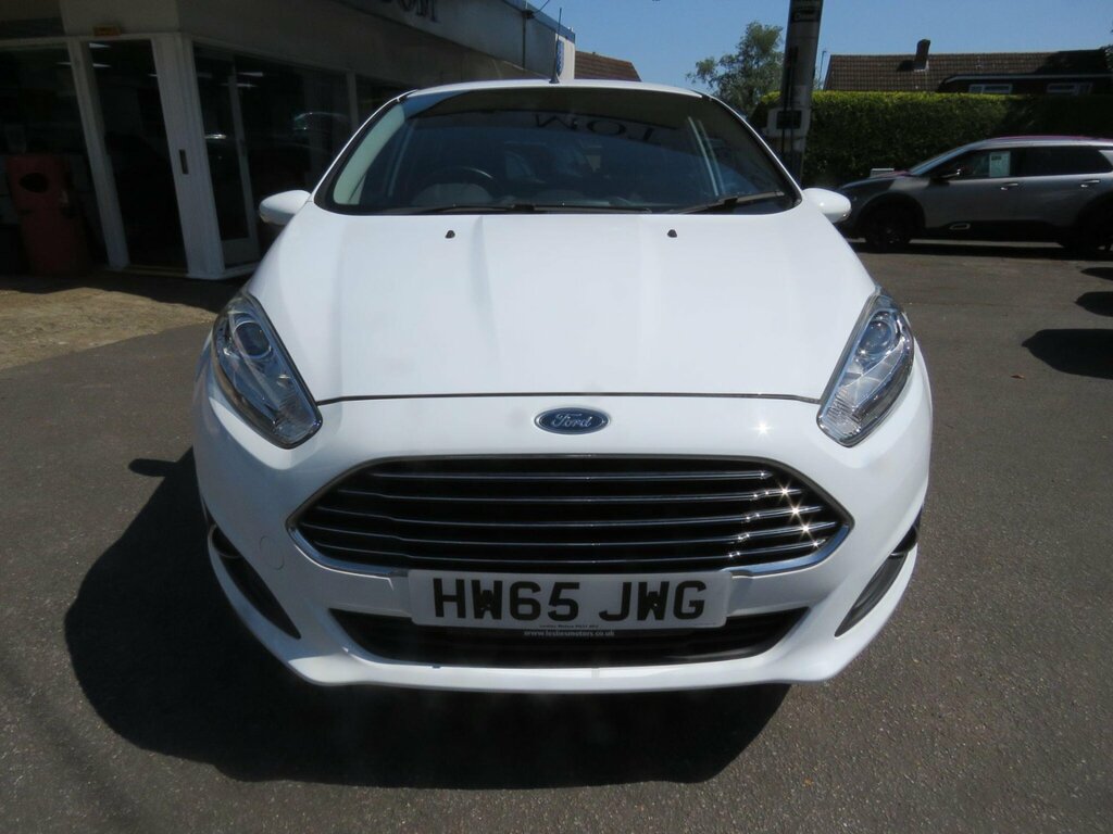 Ford Fiesta 1.0T Ecoboost Titanium Powershift Euro 6 HW65JWG White #3