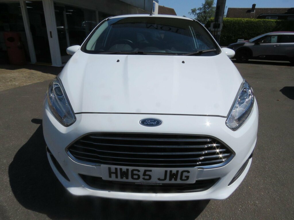 Ford Fiesta 1.0T Ecoboost Titanium Powershift Euro 6 HW65JWG White #4
