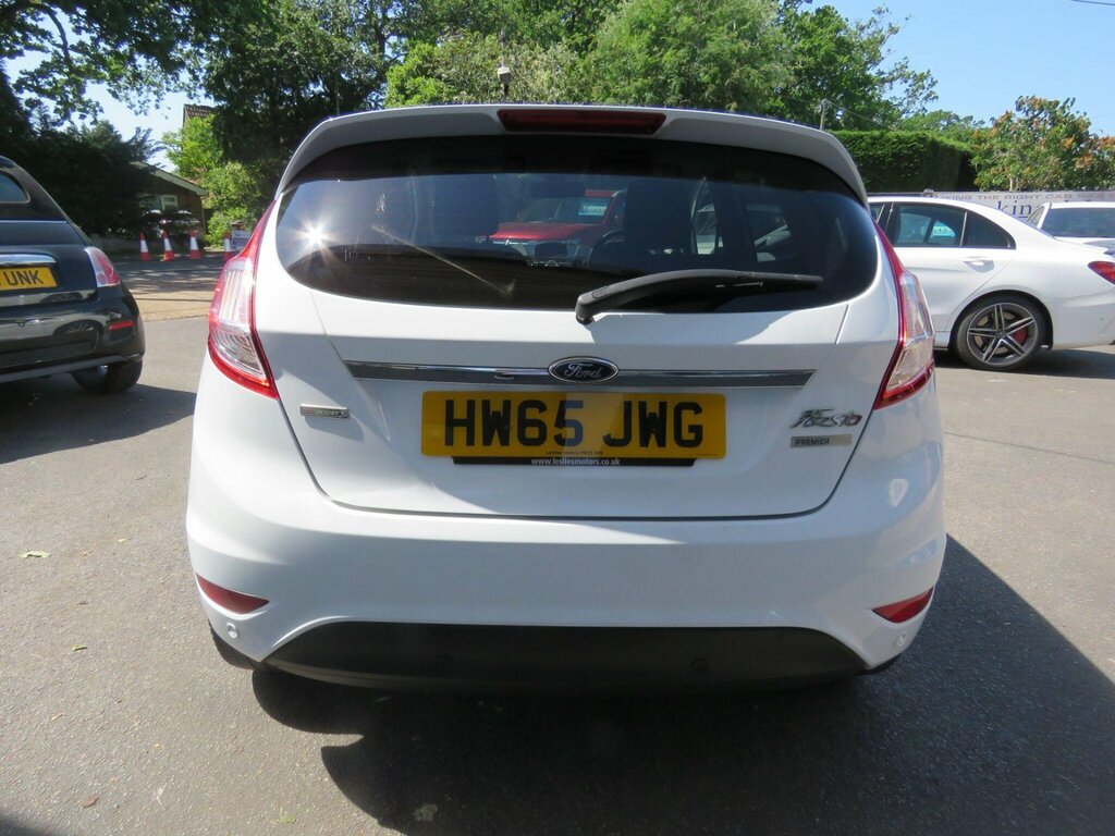 Ford Fiesta 1.0T Ecoboost Titanium Powershift Euro 6 HW65JWG White #5