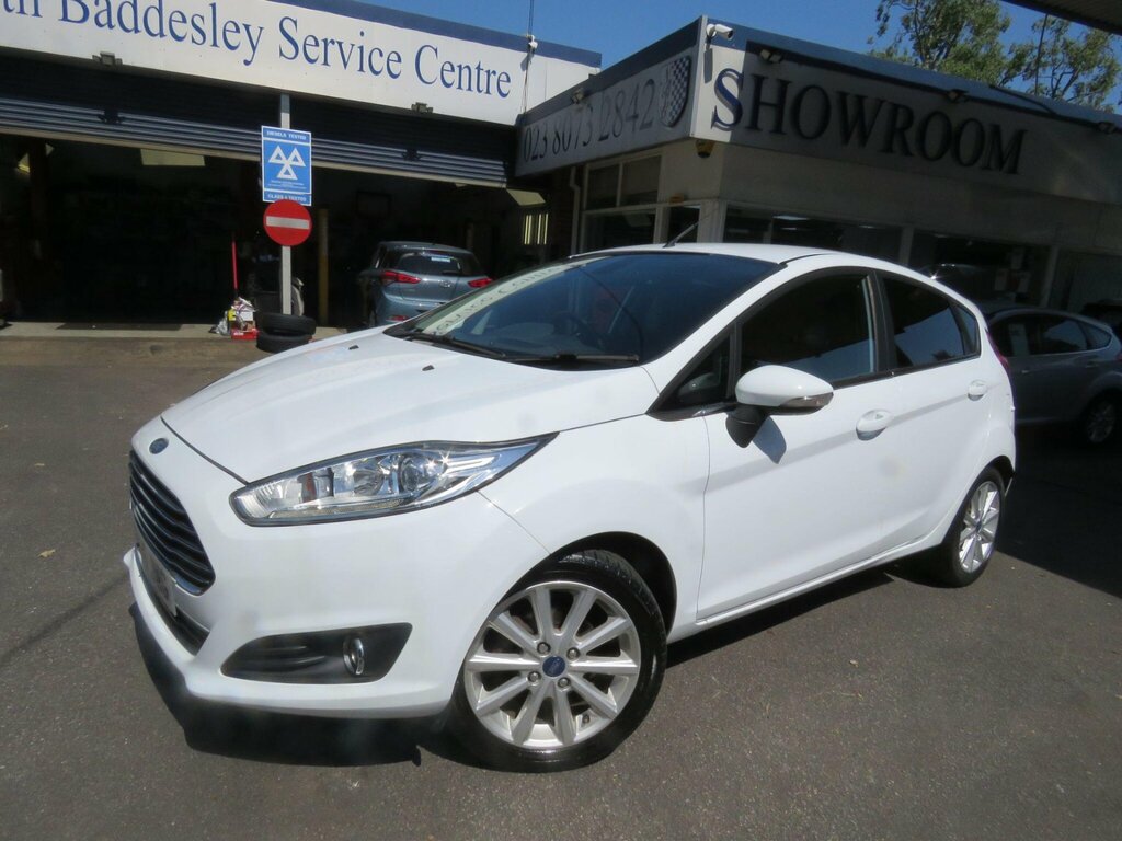 Ford Fiesta 1.0T Ecoboost Titanium Powershift Euro 6 White