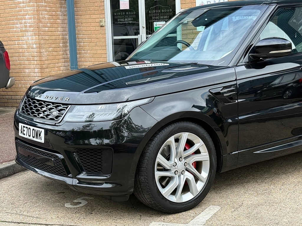Land Rover Range Rover Sport P400e Hse Dynamic U5386 Ulez AE70OWK Black #4