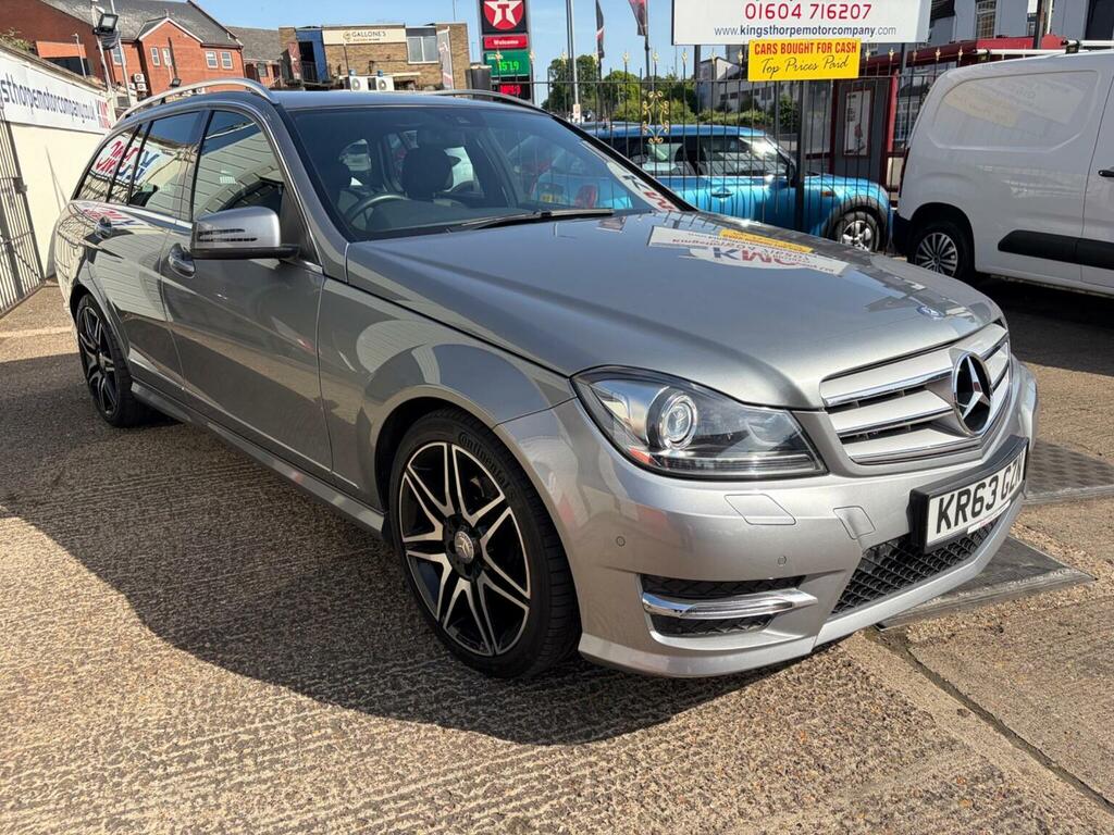 Mercedes-Benz C Class Estate 2.1 C220 Cdi Amg Sport Plus G-tronic Euro Silver
