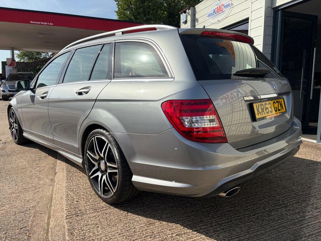 Mercedes-Benz C Class Estate 2.1 C220 Cdi Amg Sport Plus G-tronic Euro Silver #5