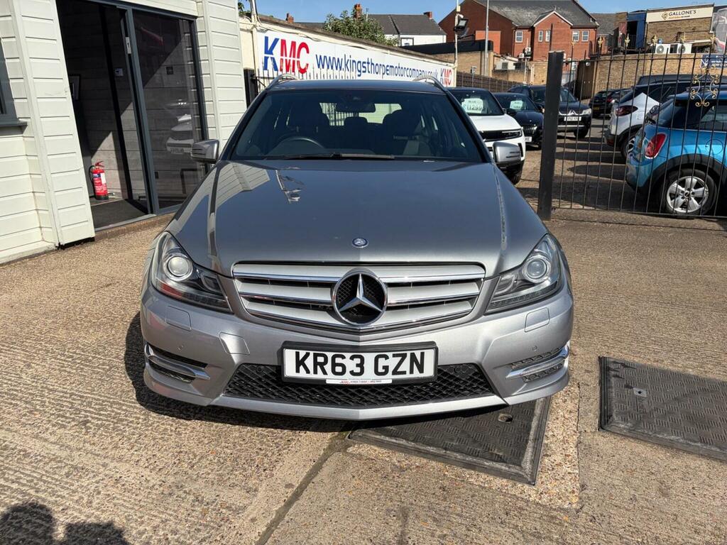 Mercedes-Benz C Class Estate 2.1 C220 Cdi Amg Sport Plus G-tronic Euro Silver #2