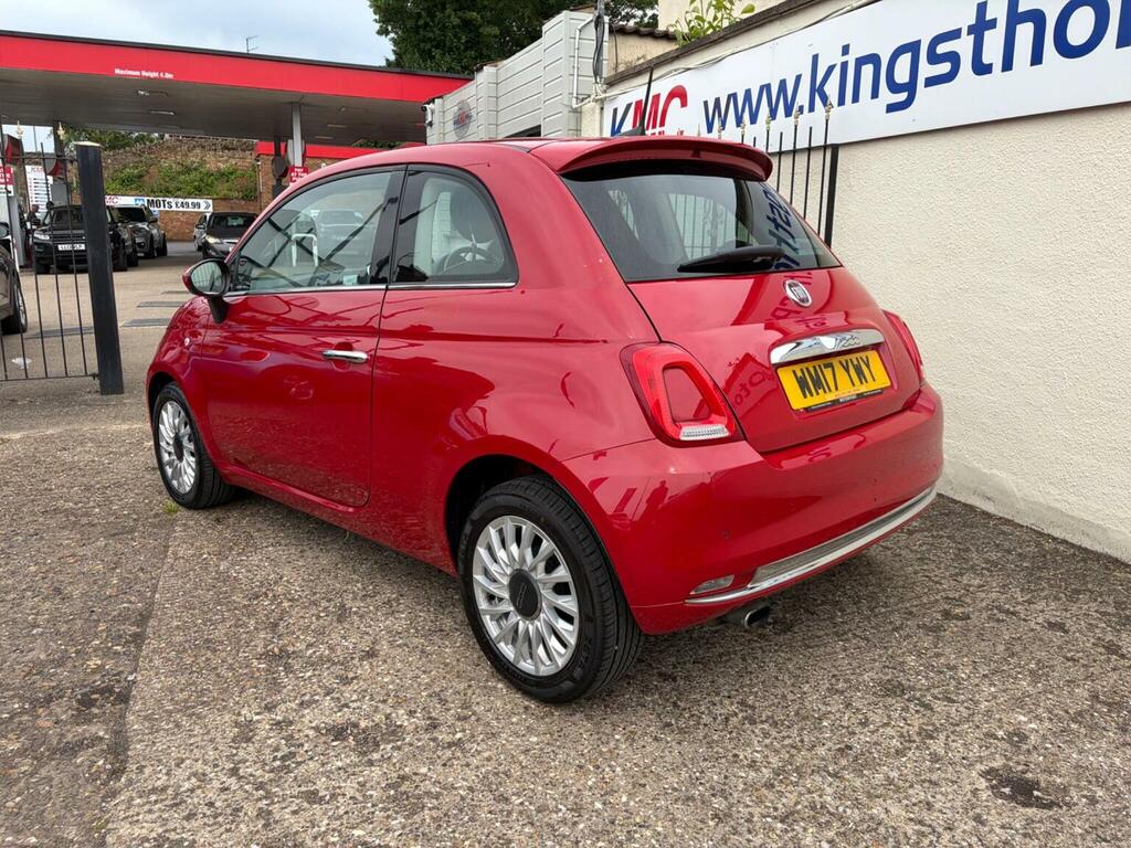 Fiat 500 Hatchback 1.2 Lounge Euro 6 Ss 201717 WM17YWY Red #6