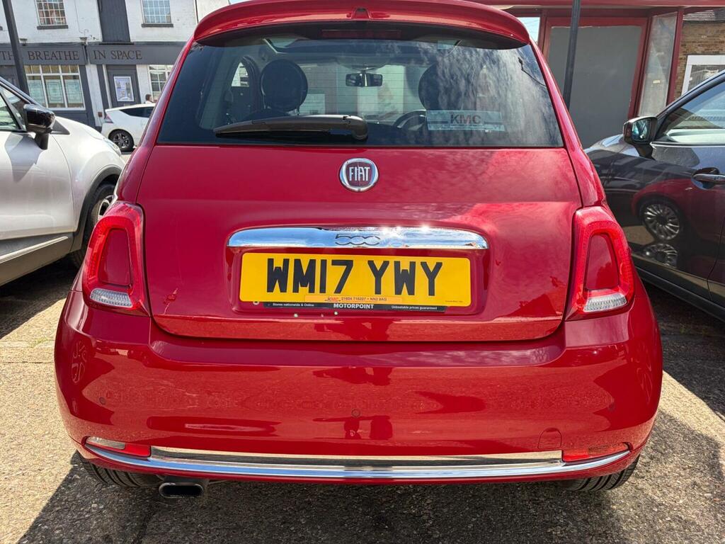Fiat 500 Hatchback 1.2 Lounge Euro 6 Ss 201717 WM17YWY Red #5