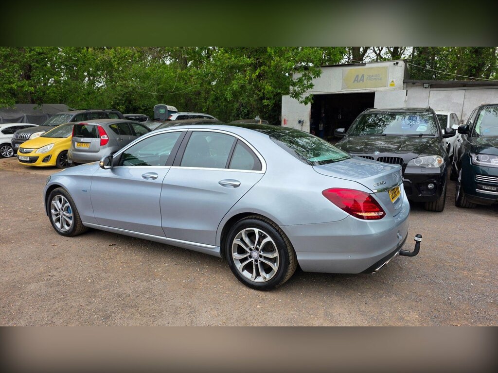 Mercedes-Benz C Class 2.0 C350e 6.4Kwh Sport Premium Plus G-tronic Eu OE66VAY Silver #5