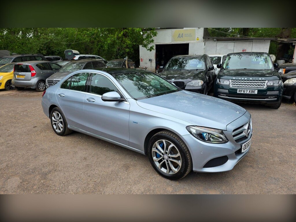 Mercedes-Benz C Class 2.0 C350e 6.4Kwh Sport Premium Plus G-tronic Eu OE66VAY Silver #2