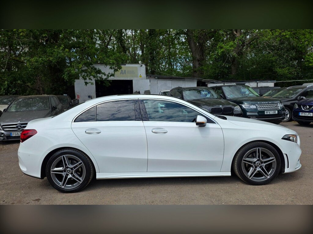 Mercedes-Benz A Class 1.3 A200 Amg Line Premium Plus Euro 6 Ss SN69RUW White #5