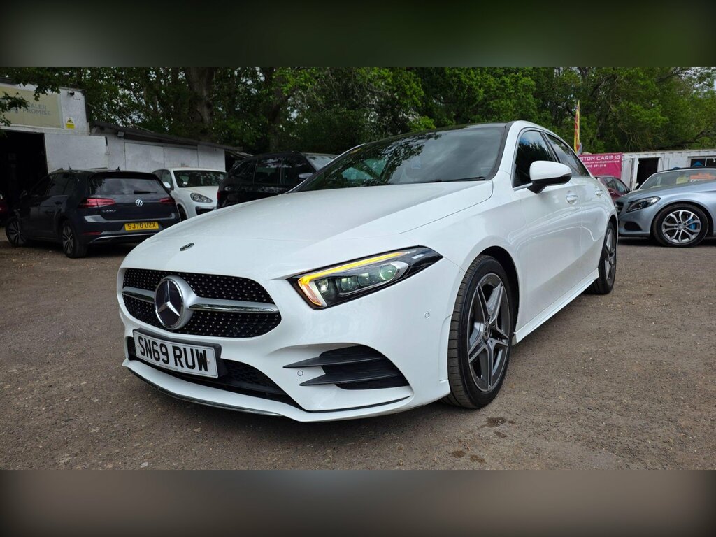 Mercedes-Benz A Class 1.3 A200 Amg Line Premium Plus Euro 6 Ss SN69RUW White #2