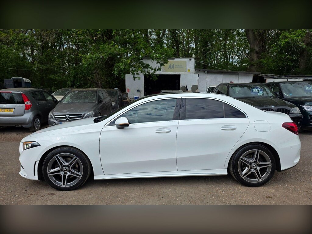 Mercedes-Benz A Class 1.3 A200 Amg Line Premium Plus Euro 6 Ss SN69RUW White #4