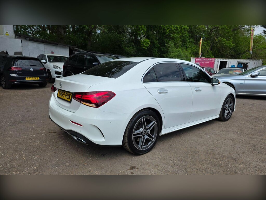 Mercedes-Benz A Class 1.3 A200 Amg Line Premium Plus Euro 6 Ss SN69RUW White #6
