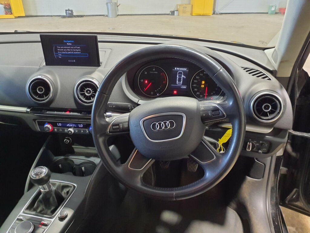 Audi A3 2.0 Tdi Se Sportback Euro 5 Ss GY13CCZ Black #6
