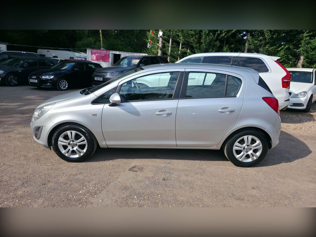 Vauxhall Corsa 1.4 16V Exclusiv Euro 5 Ac Silver #2
