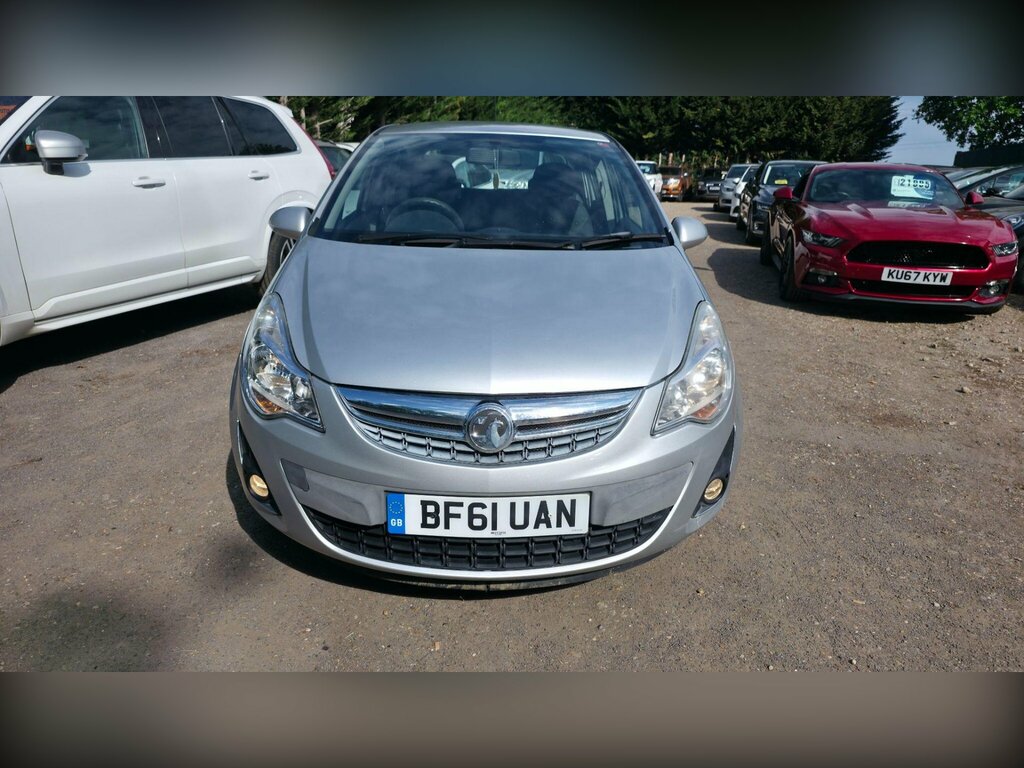 Vauxhall Corsa 1.4 16V Exclusiv Euro 5 Ac Silver #4