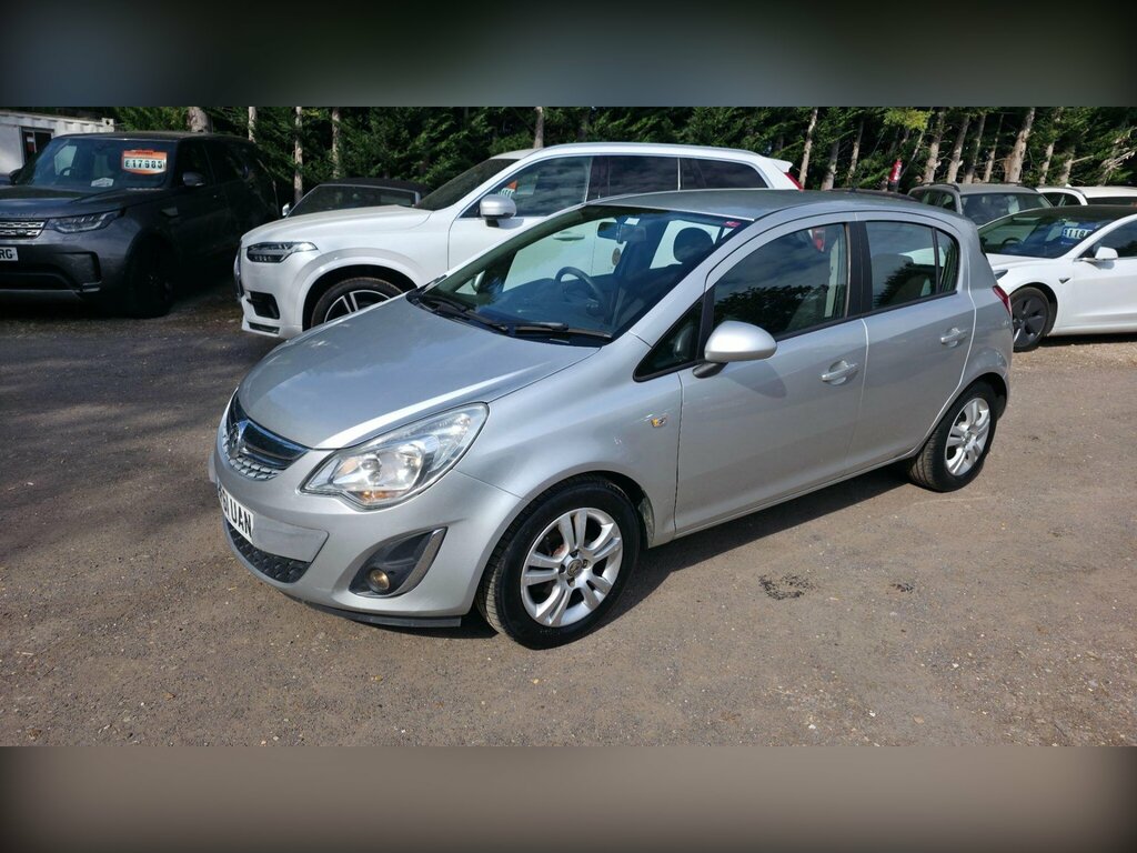 Vauxhall Corsa 1.4 16V Exclusiv Euro 5 Ac Silver