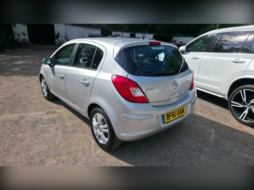 Vauxhall Corsa 1.4 16V Exclusiv Euro 5 Ac Silver #6