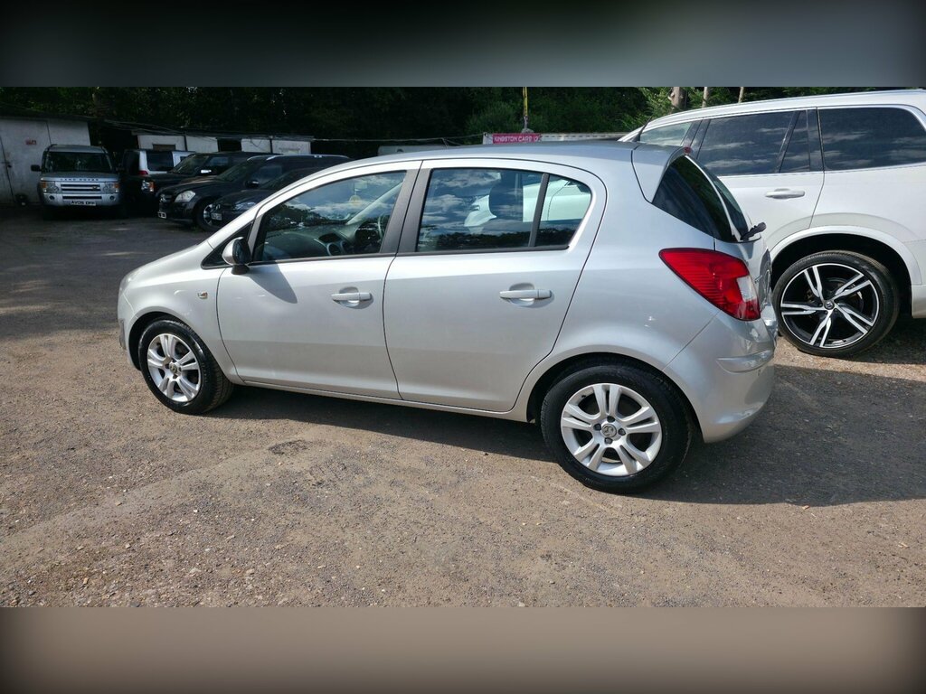Vauxhall Corsa 1.4 16V Exclusiv Euro 5 Ac Silver #3