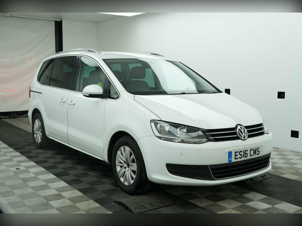 Volkswagen Sharan 2.0 Tdi Bluemotion Tech Se Dsg Euro 6 Ss White