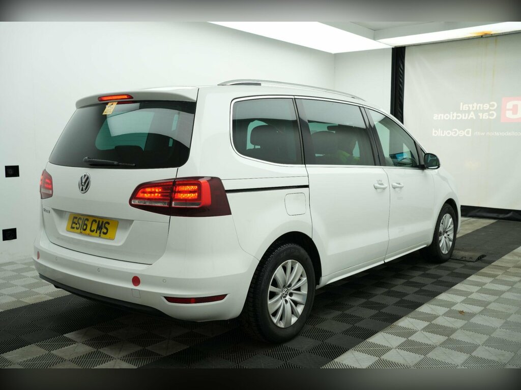 Volkswagen Sharan 2.0 Tdi Bluemotion Tech Se Dsg Euro 6 Ss White #3