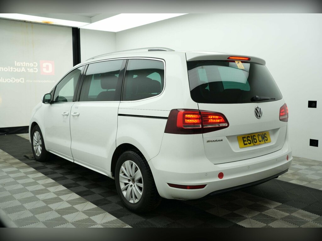 Volkswagen Sharan 2.0 Tdi Bluemotion Tech Se Dsg Euro 6 Ss White #4
