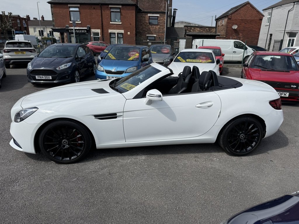 Mercedes-Benz SLC Amg Line 1.6 2017 67 Reg SK67RAU White #4