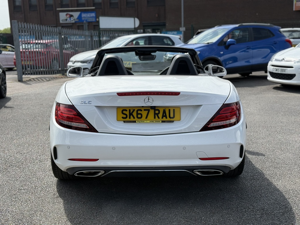 Mercedes-Benz SLC Amg Line 1.6 2017 67 Reg SK67RAU White #6