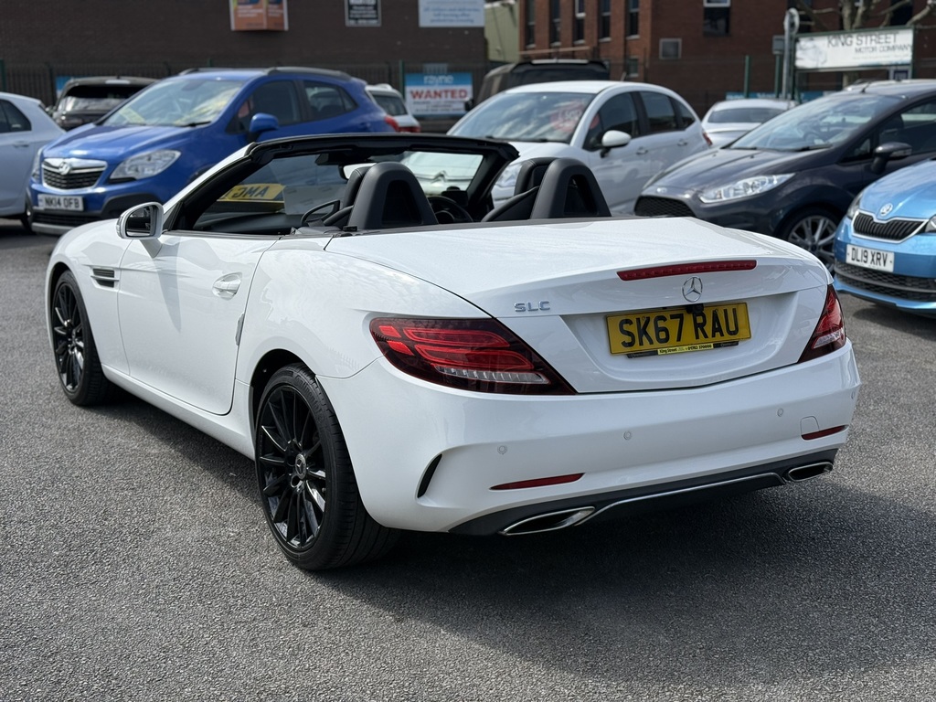 Mercedes-Benz SLC Amg Line 1.6 2017 67 Reg SK67RAU White #5