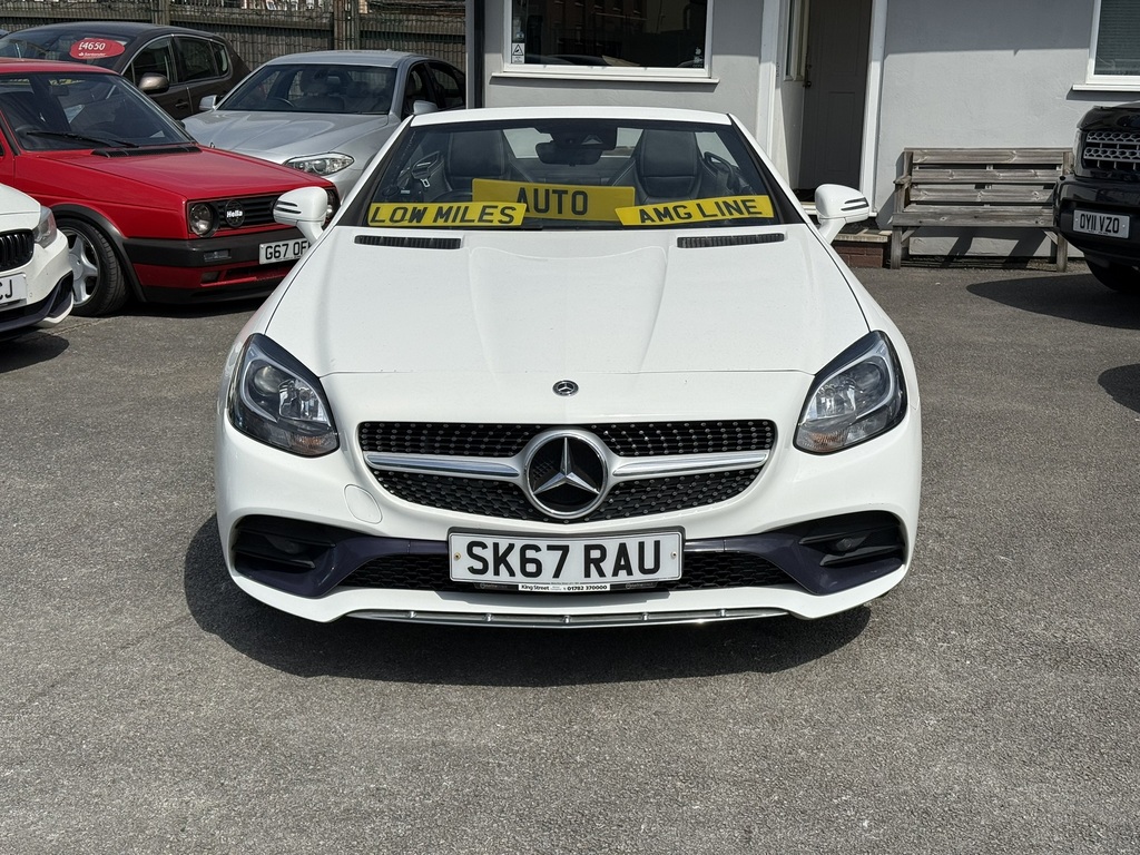 Mercedes-Benz SLC Amg Line 1.6 2017 67 Reg SK67RAU White #2
