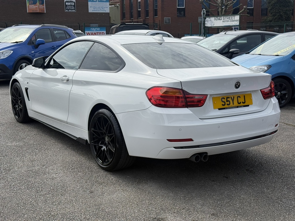 BMW 4 Series Sport 420D 2.0 2015 15 Reg White #5
