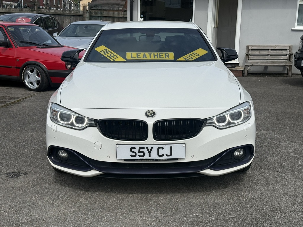 BMW 4 Series Sport 420D 2.0 2015 15 Reg White #2