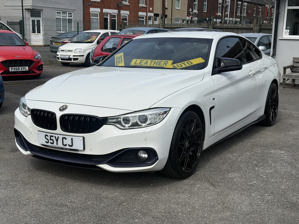 BMW 4 Series Sport 420D 2.0 2015 15 Reg White #3
